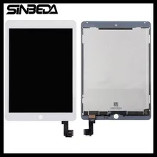 Sinbeda 2048*1536 LCD For iPad Air 2 A1567 A1566 LCD Display Panel Touch Screen Digitizer Assembly for iPad 6 Replacement Parts