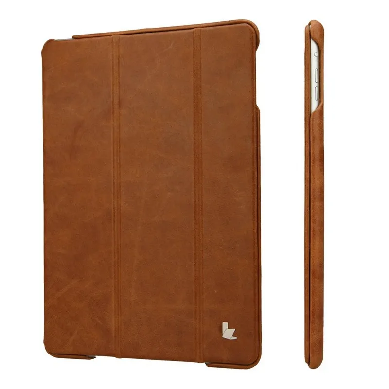 Jisoncase флип-Чехлы для ipad air 1 ipad air 2 Smart Cover Роскошный держатель из натуральной кожи для ipad air 5 6 кожа для ipad 9,7