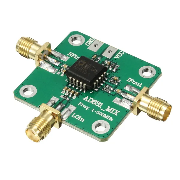 

1PC AD831 High Frequency RF Mixer Inverter 0.1-500MHz Board Module Wholesale Universal