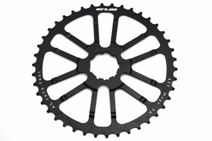 GUB горный велосипед 42T Freewheel модифицированный лист Использование для SHIMANO или SRAM 10 скоростная система отслеживания скорости