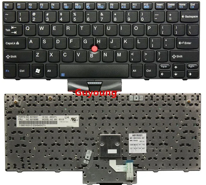 Ноутбук английская клавиатура версия для IBM lenovo Thinkpad X100 X100E x120 X120E