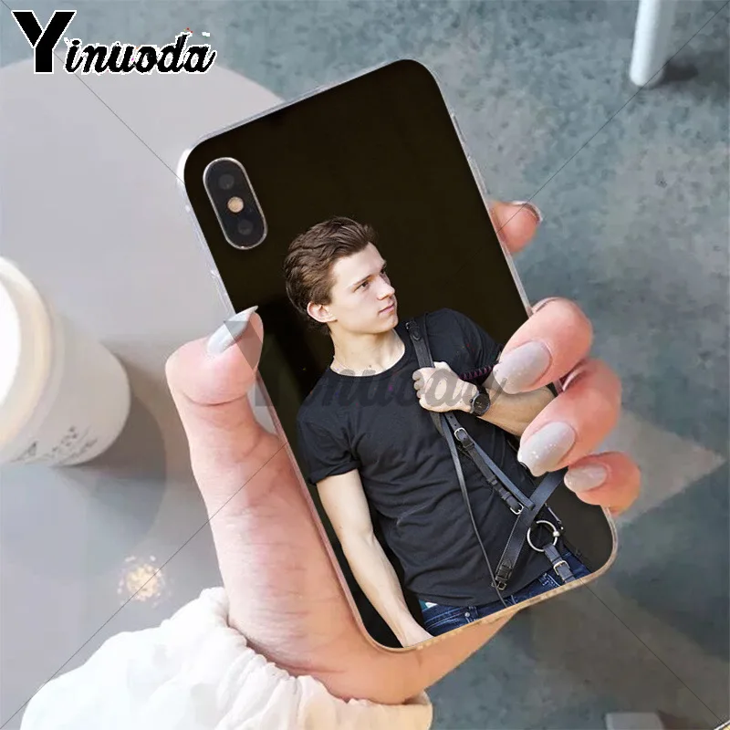 Yinuoda توم هولندا لينة قذيفة الهاتف غطاء ل أبل فون 8 7 6 6 S زائد X XS ماكس 5 5 S SE XR غطاء