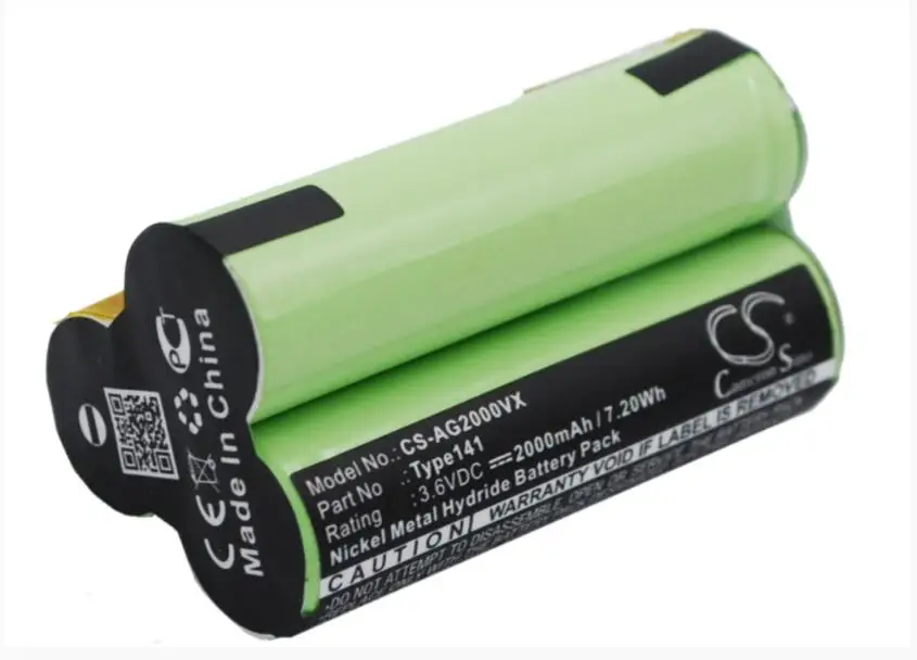 Cameron Sino 2000mAh батарея для AEG Electrolux Junior 2 0 Type141 вакуумная батарея|Цифровые