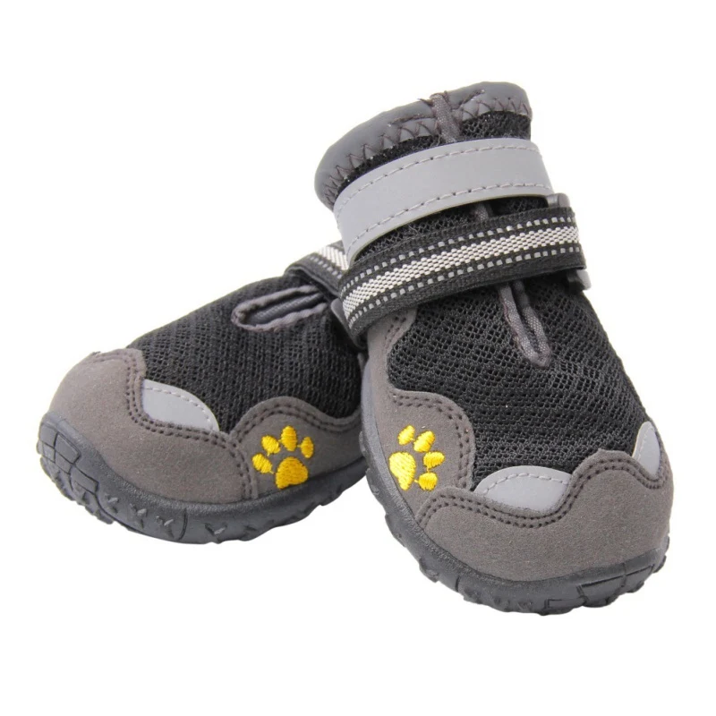 4 шт. прочная спортивная обувь для собак на открытом воздухе для защиты от повреждений модная обувь для собак для маленьких и больших собак аксессуары для домашних животных