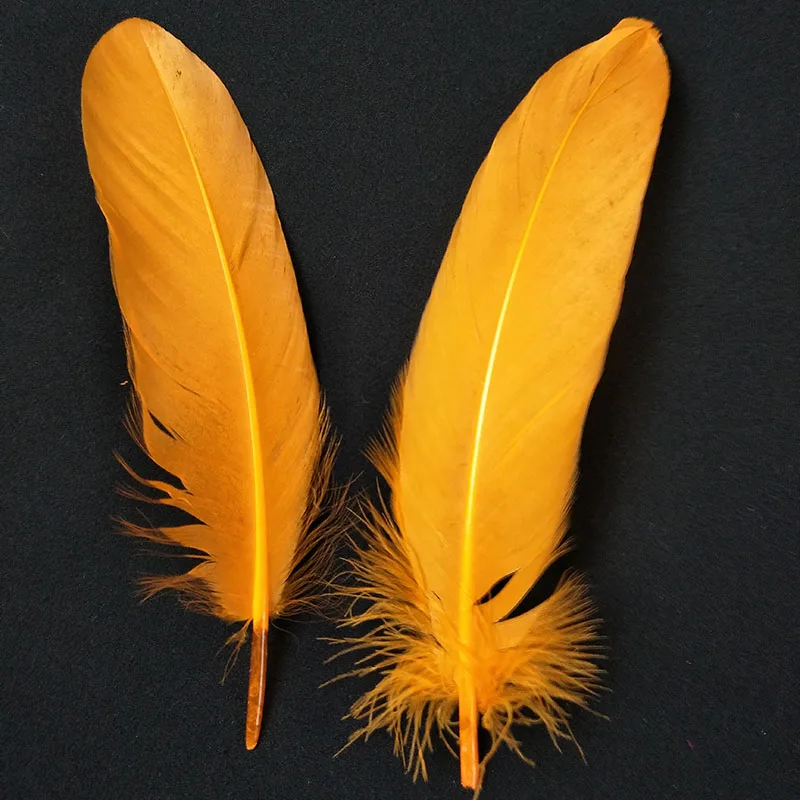 Najtaniej 500 sztuk gęsie pióra Home Celebrity Decoration15 20 cm 6 8 Cal akcesoria ślubne dekoracje pióra