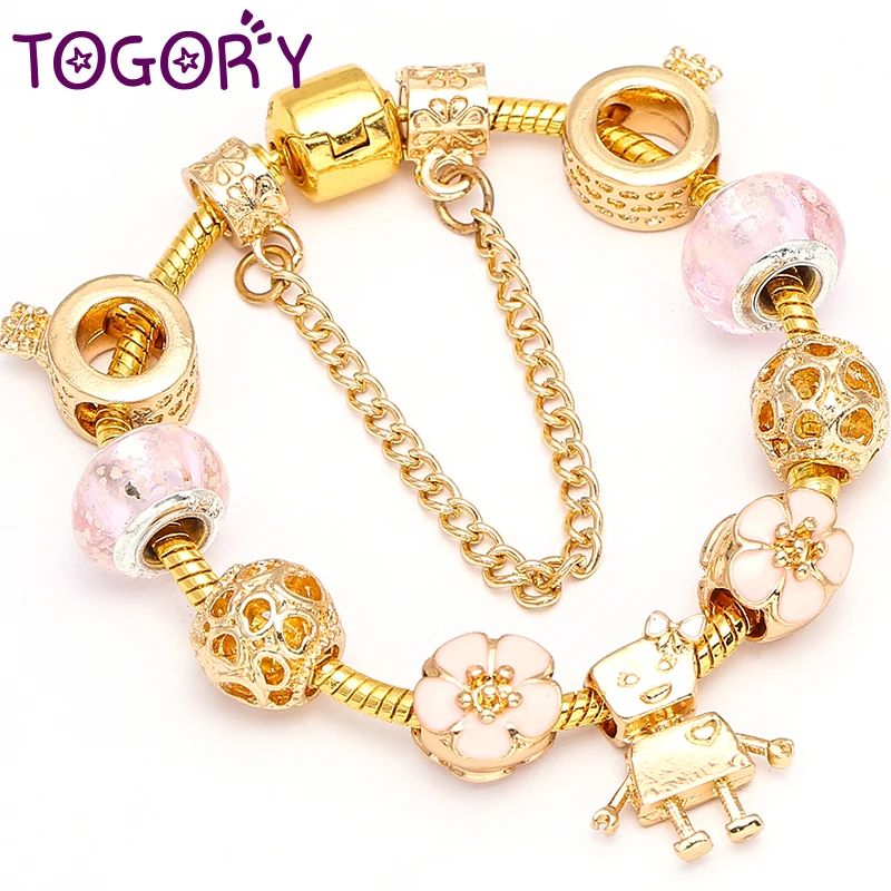 Браслеты Пандора Золото Купить