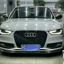2013 A4 S-LINE S4 передний SPLITTER-ABT Стиль углеродного волокна передний спойлер для AUDI A4 S-LINE S4