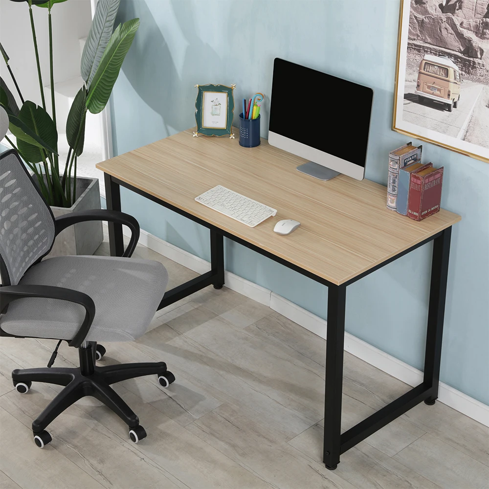 Simple Modern Computer Desk PC Laptop Office Desk Durable Study Writing Table Standing Desk For Home Office Simple Modern Computer Desk PC Laptop Office Desk Durable Study Writing Table Standing Desk For Home Office
