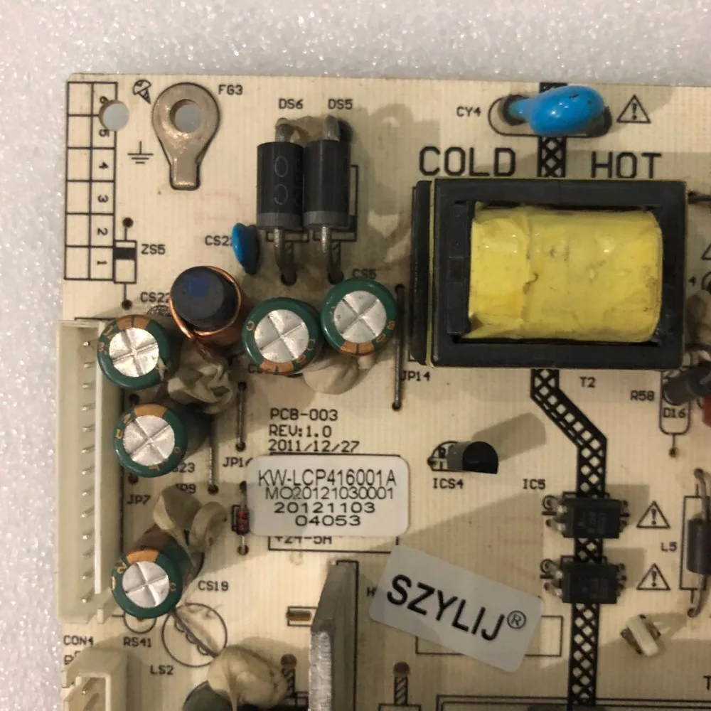 1pcs/lote power board for SZYLIJ Good quality E173873 KW-LCP416001A LK-OP416001A KW-LCP412001A original 32-37 inch spot power board