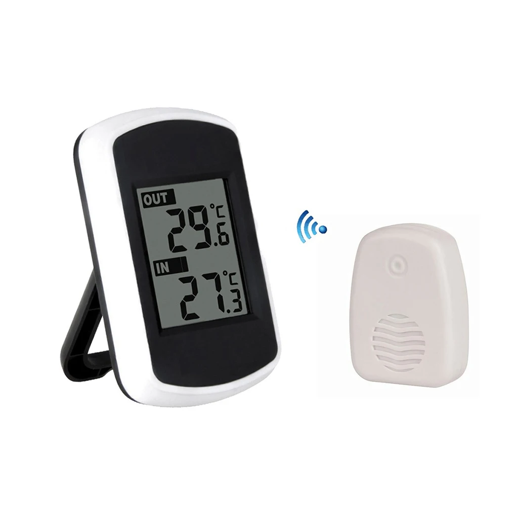 Digital Wireless Thermometer Remote Indoor Outdoor Temperature Gauge