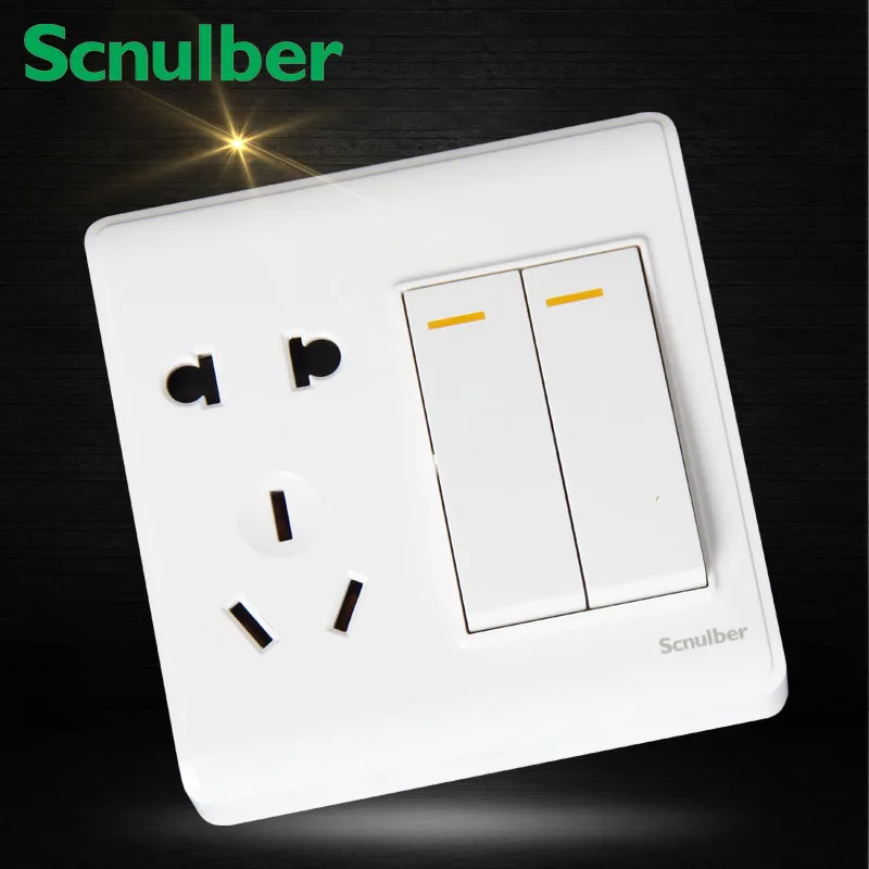 Розетка с затвором 5 полюсов 2 контакта США и 3 контакта|outlet switch|pole switchus outlet |