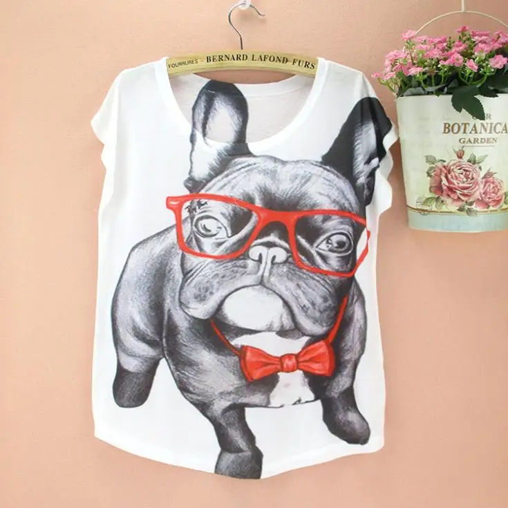 Женская футболка с цветочным принтом летняя 2015|tees women|top teesfashion tees |