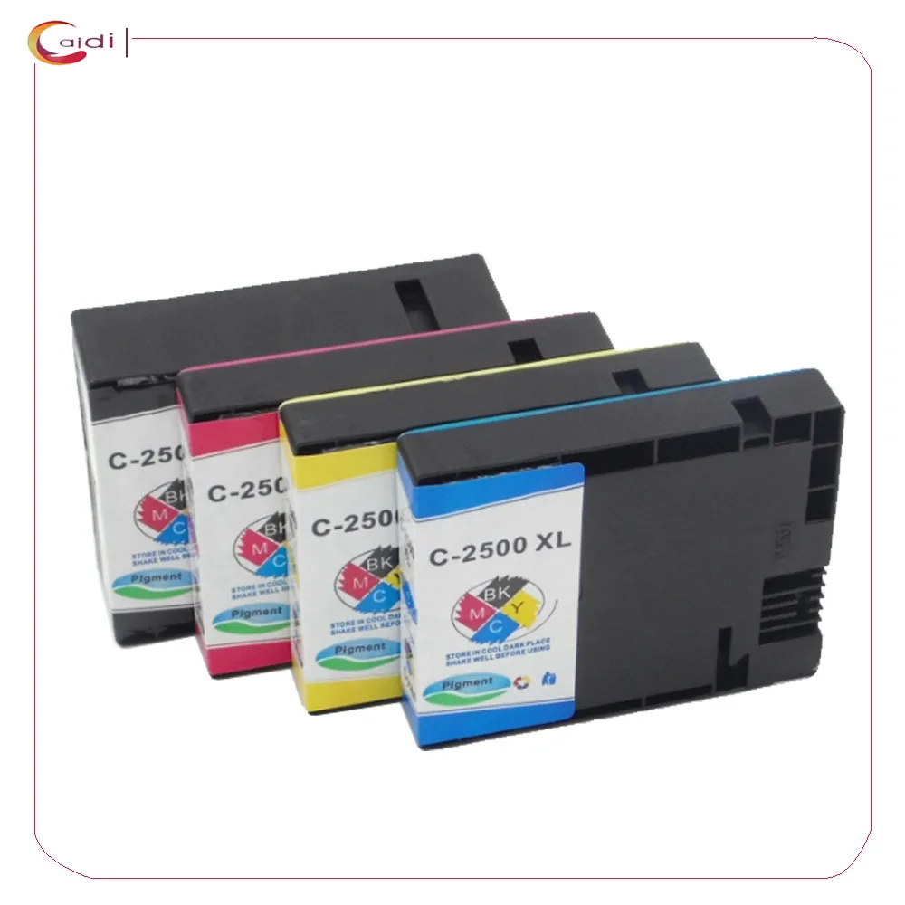4 Color Compatible Canon ink cartridge PGI 2500XL PGI 2500 for MAXIFY