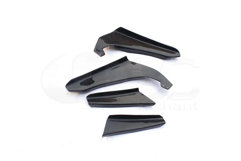 1999-2002 Nissan Skyline R34 GTR OEM Front Bumper Canard 4pcs CF (3)