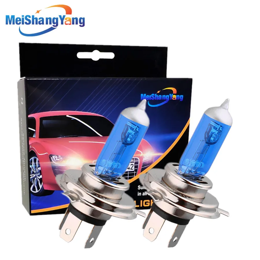 

2pcs Headlight Halogen Bulbs H4 H7 H3 H1 H11 9005 HB3 9006 HB4 9007 9004 12V 55W 100W Fog Lights Car Headlight Lamp