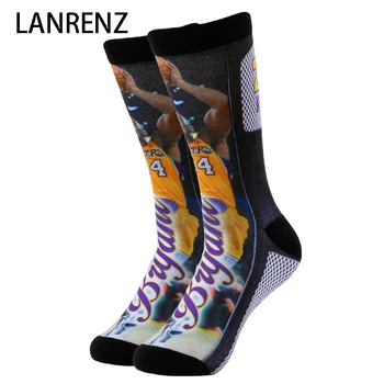 

2020 All-Star series printing 36 Men and women fashion Funny socks 3d printed socks 200 knitting oil painting compression sock
