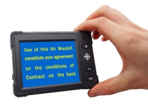 

BOBLOV 3X-15X Low Vision 3.5" LCD Portable Pocket Electronic Reading Digital Magnifier for Reading Aid With Full Color Mode
