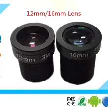 CCTV M12 объектив 12 мм/16 мм 3.0MP FUll HD для ip-камера AHD видеонаблюдения