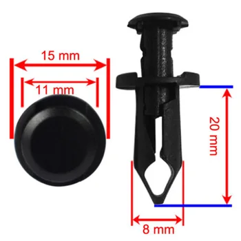 

Kit Rivet Retainer Tools Accessories Set Fender Clips 100pcs ATV For Polaris Sportsman For Rangers Rzr 7661855