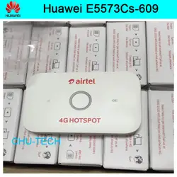 Оригинальный разблокирована Huawei E5573 E5573Cs-609 LTE FDD 150 Мбит/с 4 г карман Wi-Fi роутера