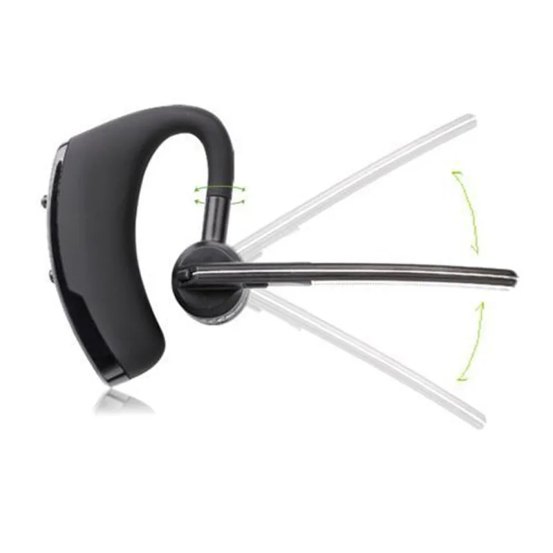 HOT V8 Bluetooth Earphone V4 0 Business Stereo Earphones Headset Car Driver Handsfree Wireless Earphone With