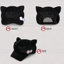 50x Spot Movie Evangelion ЕВА АСУКА шапочка с кошачьими ушками плюшевый солнцезащитный козырек Кепка-бейсболка с значком