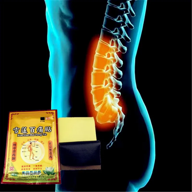 

Fabric Saussurea Essential oil Pain Relief Patch 7x10CM Chinese Back Pain Plaster Heat Pain Relief Health Care muscle relax