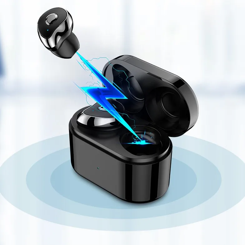 

Bluetooth 5.0 Earphones TWS SE6 In-Ear Wireless Bluetooth 5.0 Earphones Sports Earbuds Game Video Headset with Charging Box Mic