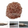 Welding Soldering Steel Wire Sponge Ball Solder Iron Tip Cleaner Cleaning  APR17_17 ► Photo 1/6