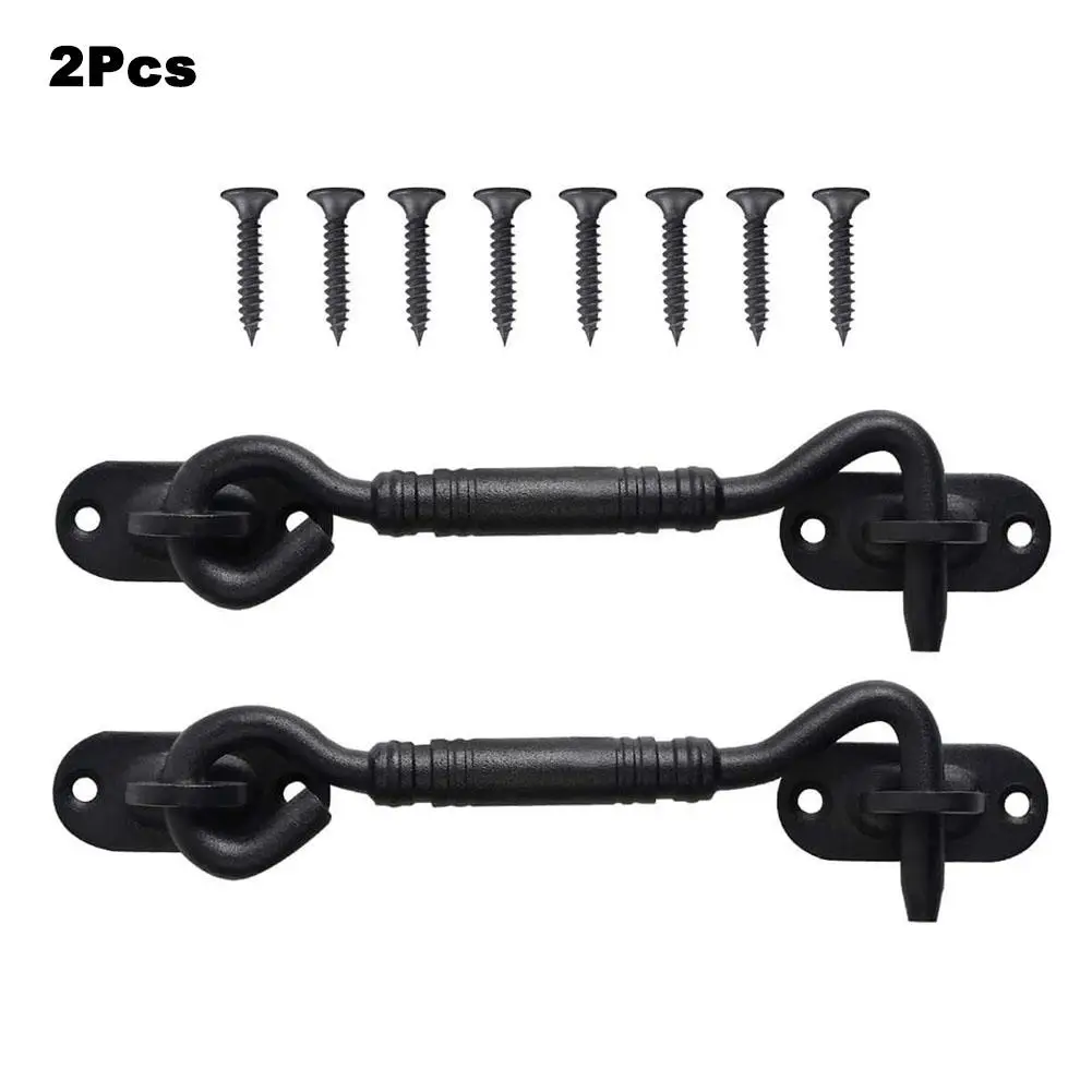 

Barn Door Lock Stainless Steel Hook Lock Safety Sliding Door Partition Door Lock Construction Tools