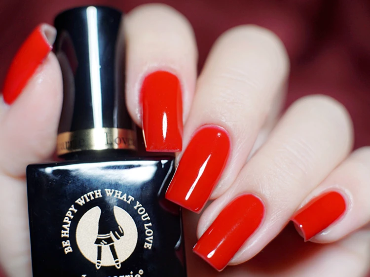Red Color Gel Polish (4)