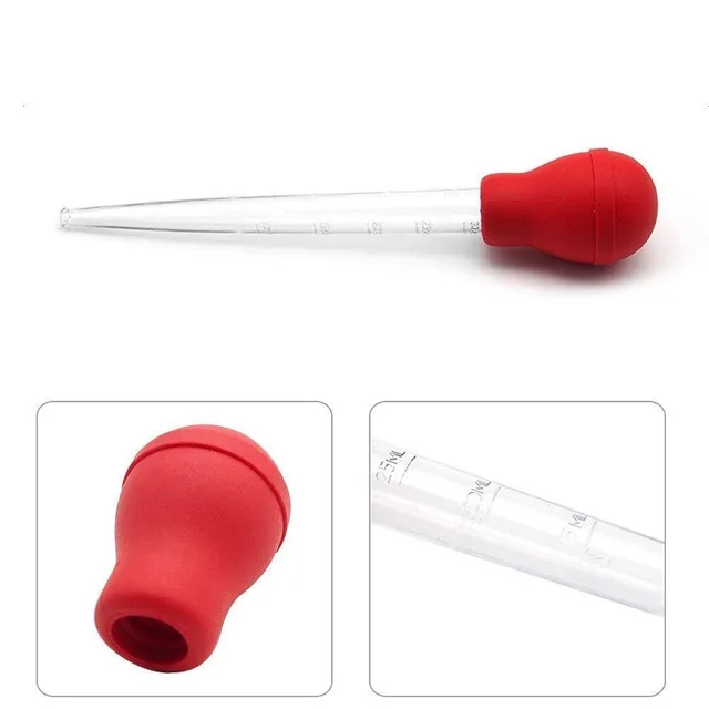 30 Ml -Es Szilikon Pulyka Fűszeres Szivattyú Csirke Baromfi Hús Bbq Étel Ízű Fecskendő Cső Hordozható Cseppszivattyú - Image 6