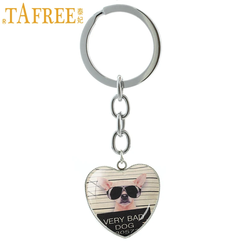 TAFREE женский модный брелок с подвеской металлический для ключей французская