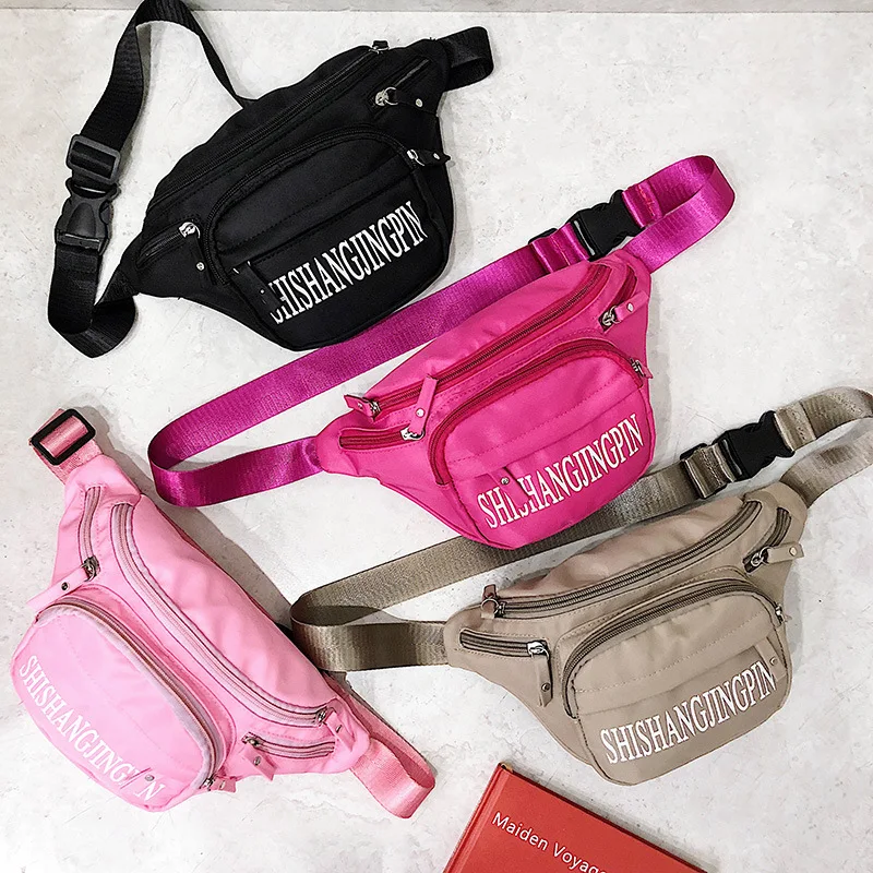 للماء crossbody حقيبة النايلون الخصر حقيبة المرأة في الهواء الطلق الأزياء حقيبة الترفيه للجنسين حزمة مراوح السيدات الخصر حزمة البطن أكياس محفظة