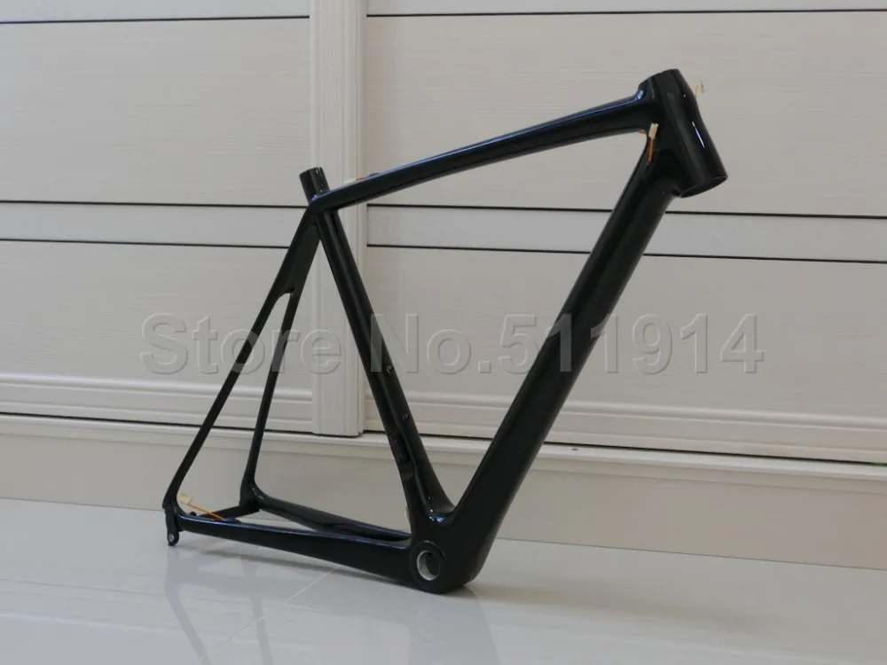 Sale 322# Toray Carbon Full Carbon Fiber UD Glossy Road Bike Bicycle 700C BSA / BB30 Frame Only 0