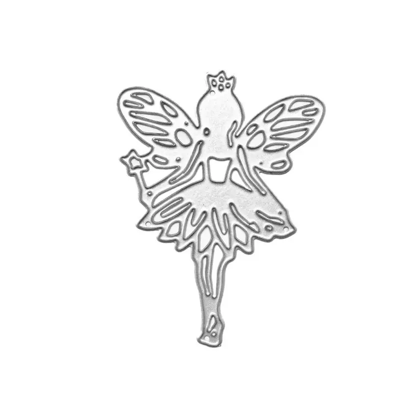Wing Fairy Metal Cutting Dies Stencil DIY Scrapbooking Album Stamp Paper Card Embossing Craft Decor | Дом и сад