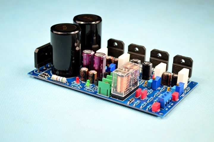 

LM3886 120W+120W dual parallel pure rear stage power amplifier board with protection