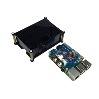 Raspberry Pi Model B Raspberry pi 2 HIFI DAC Audio Sound Card Module I2S interface + HIFI DAC Expansion Board Acrylic Case