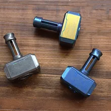 Титановый сплав молоток человек нож бисер Тритий газ свет самосветящийся для 15 лет EDC Мульти инструменты автомобильный кулон подвесной фитинг