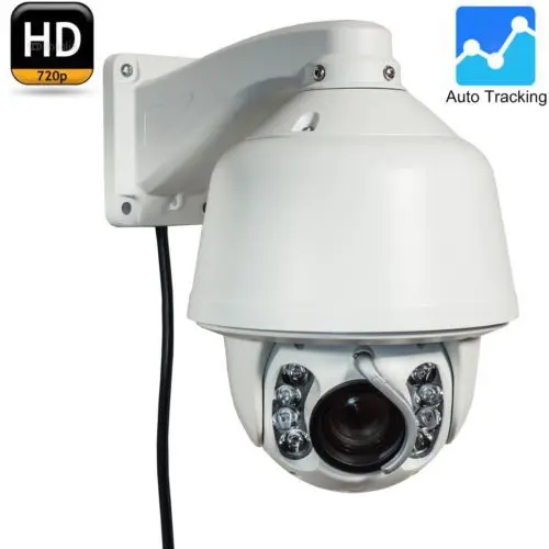 

Auto tracking 1080P Outdoor IP Camera PTZ 30X ZOOM Waterproof PTZ Speed Dome Camera H.264 IR-CUT IR 150M Audio alarm