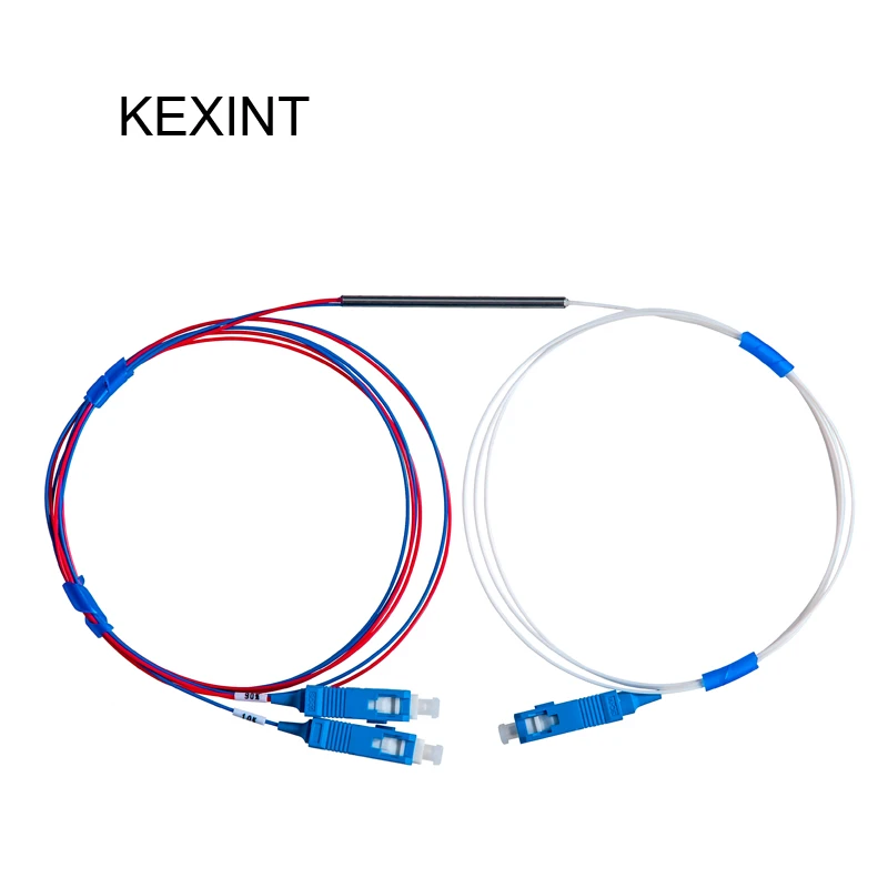 

Fiber optic cable coupler FBT Coupler 10/90 with connector SC/UPC/ fiber optical splitter 10 PCS