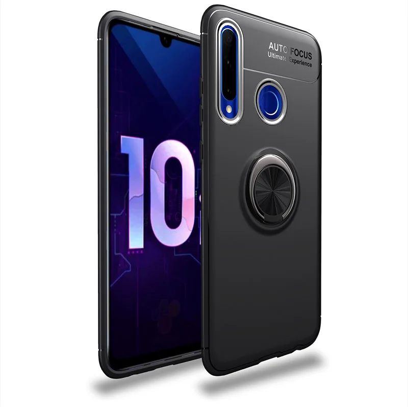 Чехол с кольцом на 360 градусов для Huawei Honor 10i 10 Lite 8S Y5 2019 вращающийся металлический