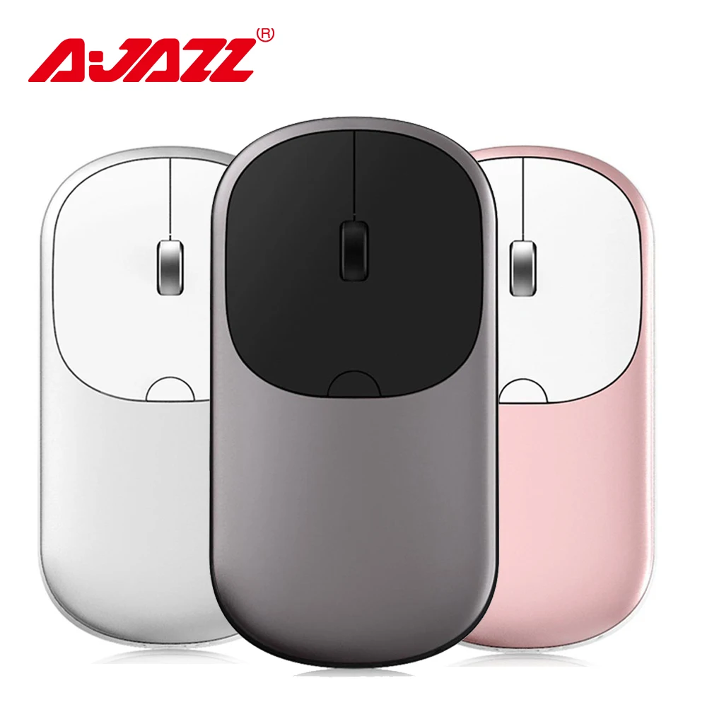 Ajazz I35T мышь 2,4G/Bluetooth 4,0 Двухрежимная беспроводная мышь легкая офисная мышь заряжаемая Бесшумная мышь для Windows/Mac