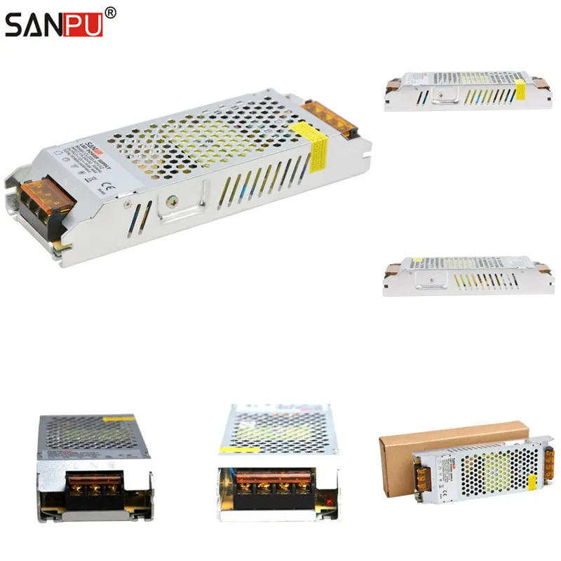 

Wholesale 60pcs/lot SANPU 12 V Power Supplies Units 200 W 16 A LED Drivers AC/DC 12V Lighting Transformers 12VDC CL200-H1V12