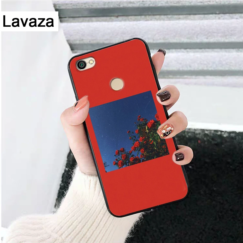 Lavaza большого искусства принты цветы силиконовый чехол для Xiaomi Redmi 4A 4X5 5A 6 6A 7 7A 8 8A K20 Pro Plus S2 Go