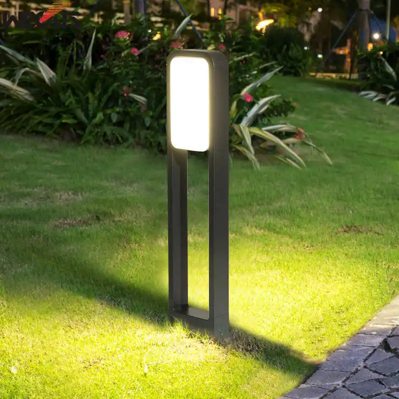 (WECUS) Courtyard lawn lamp LED street light outdoor home waterproof community garden villa courtyard outdoor floor lamp