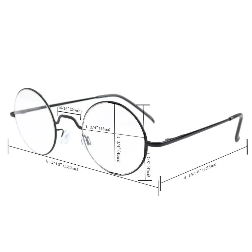 R1503 Mix Eyekepper 6-Pack пружинные петли круглые очки для чтения включают очки для чтения+ 0,00-+ 3,00
