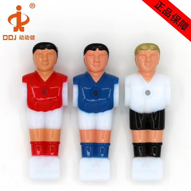11 pcs/set Mini Foosball Table Games Soccer machine doll Toys Soccer Table Player Plastic Kickers Football Player (16 mm)