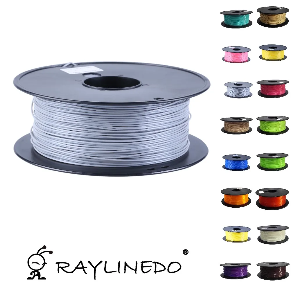 

Gray Color 1Kilo/2.2Lb Quality ABS 1.75mm 3D Printer Filament 3D Printing Pen Materials