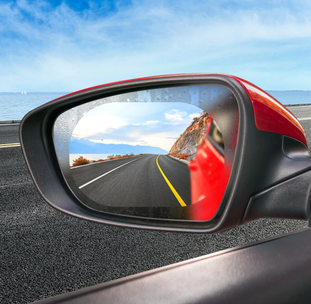 Автомобильный стиль, водонепроницаемая пленка для зеркала заднего вида, наклейки для Chevrolet Impala Lacetti Lanos MR226 Monte Carlo Nubira, аксессуары